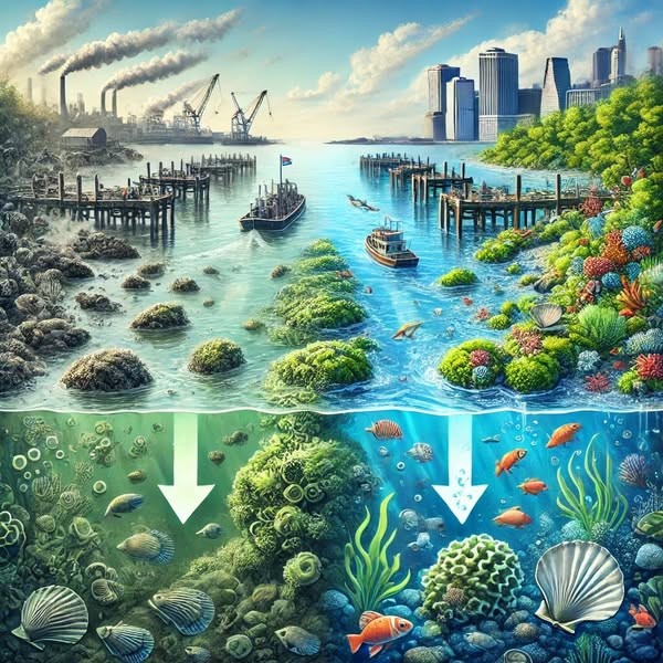 ⛵️利用牡蠣來改善海洋生態